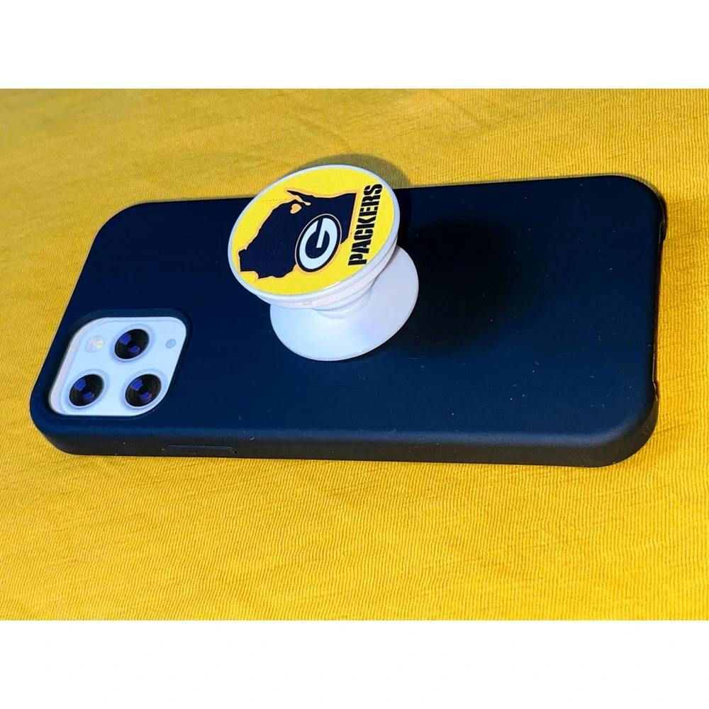 Green Bay Football Pop Up Phone Accessory With Super Strong Glue